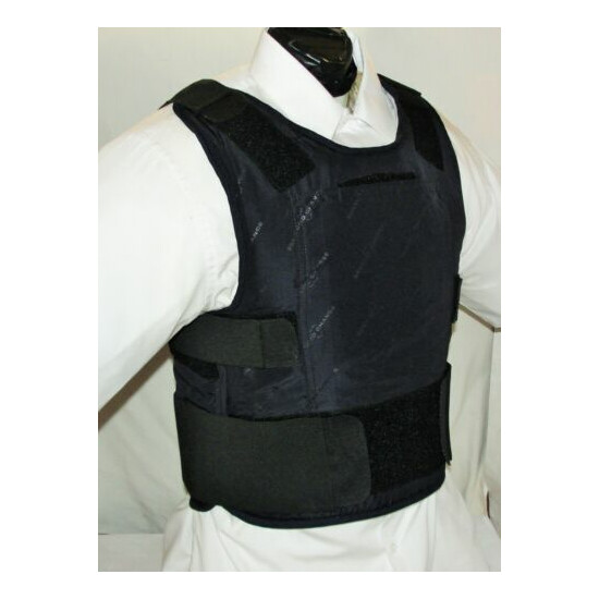 Large IIIA Lo-Vis Concealable Body Armor Carrier BulletProof Vest  {1}