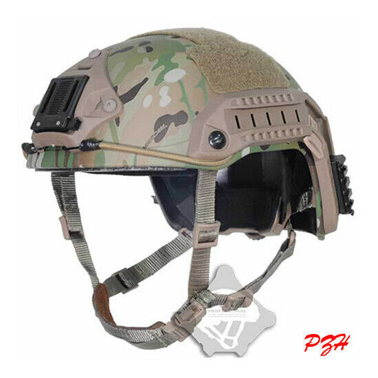 FMA Tactical Maritime Helmet Airsoft Paintball Multicam Camo Protective TB829 {1}