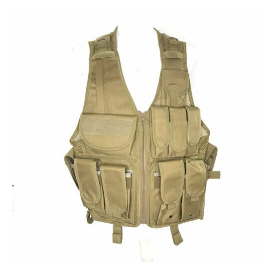 Military Tactical Molle Backpack Assault 3 Day & Vest Large XL Army Coyote Khaki {10}