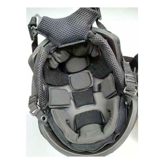 High-grade lining Version Pad Suspension System For Bullet Proof UHMW-PE Helmet  {4}