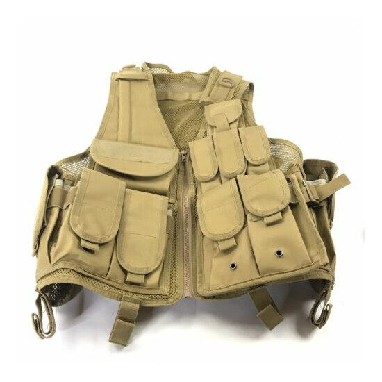Military Tactical Molle Backpack Assault 3 Day & Vest Large XL Army Coyote Khaki {11}
