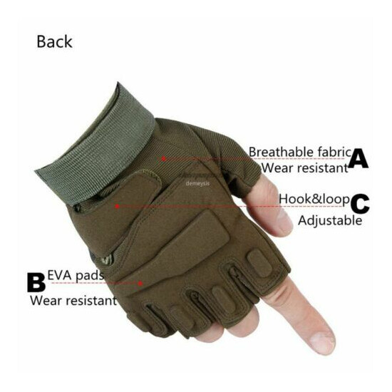 Men Tactical Gloves Military Army Airsoft Paintball Police Outdoor Shoot Hunting {3}