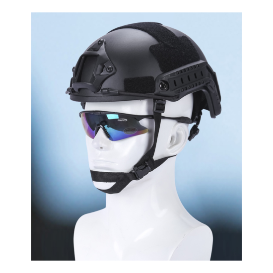 Tactical Airsoft FAST Thicker Helmet Outdoor Cycling Training Helmet {4}