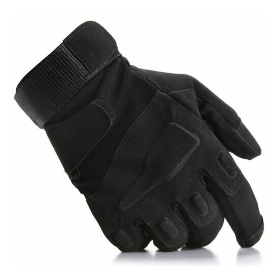 Tactical Full Finger Airsoft Military Hunting Cycling Protective Sports Gloves {13}