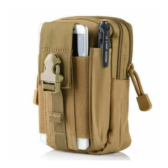 Military Waist Bags Tactical Molle Pouch EDC Belt Waist Fanny Pack Bag Pocket {15}