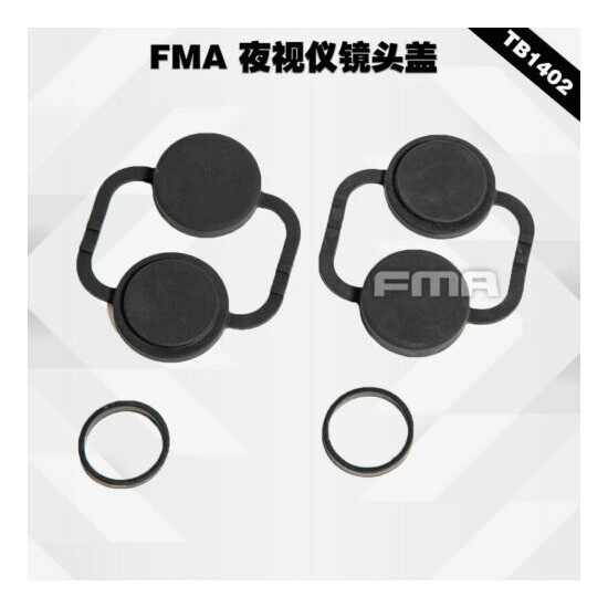 FMA PVS31 Rubber Lens Cover Protect Cover new for PVS31 NVG Night Vision Goggles {1}