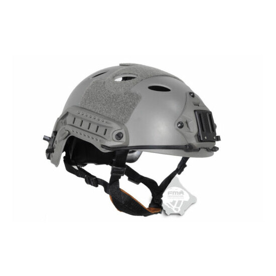 FMA FAST Helmet PJ TYPE Protective Military Helmet FG Grey For Airsoft Paintball {2}