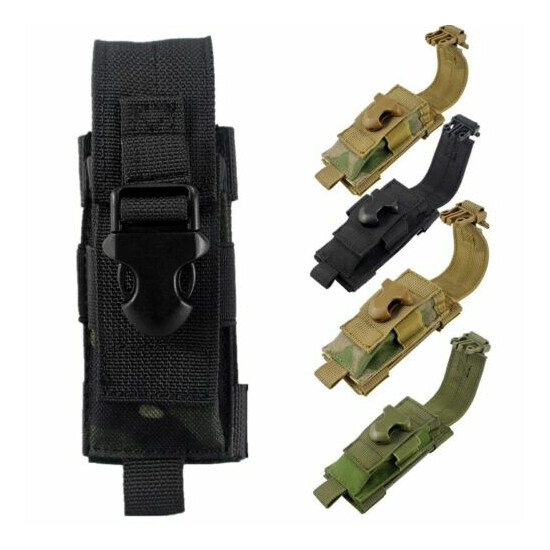 Tactical Molle Tools Pouch Backpack Attchment Pouch Belt Pack for Knife Magazine {1}