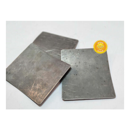 3 pcs Titanium special durable plates for body protection 105*125 mm thick 1.5mm {1}