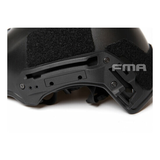 TB1268 FMA Hunting Tactical Helmet Airsoft WTF EX Ballistic Helmet BK/FG/TAN {13}