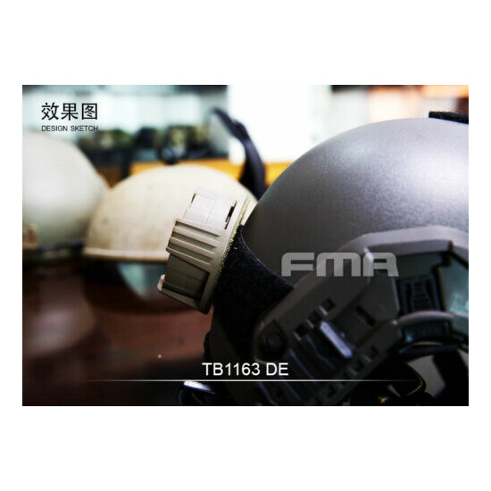 FMA Helmet Gear Wheel Box Lockout Dip Can Outdoor Accessories Storage TB1163 {4}