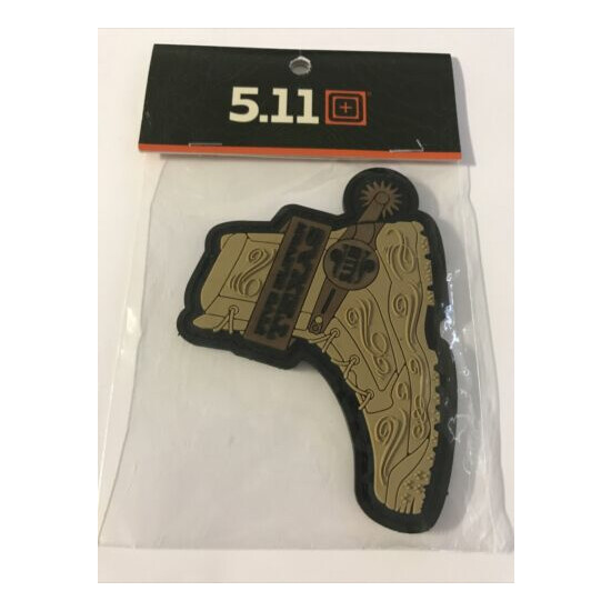 5.11 TACTICAL Morale Patch Texas Boot New {1}