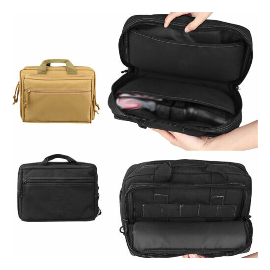 Tactical Gun Bag Nylon Pistol Handbag Cover Accessories Pack Hunting Carry Tools {1}