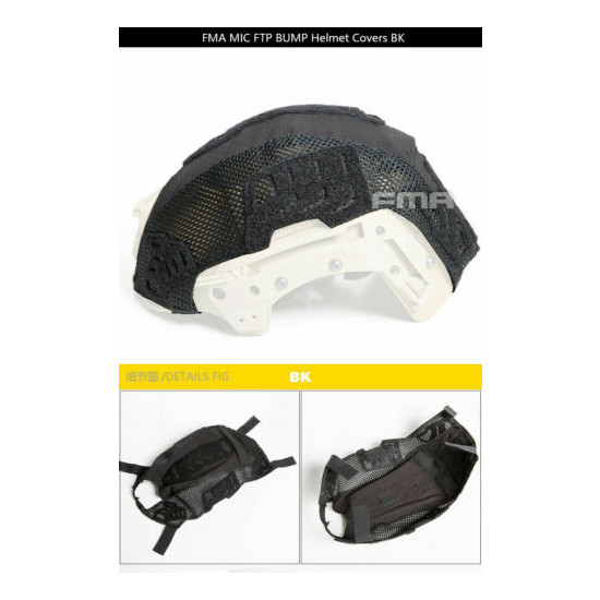 FMA Airsoft Helmet Cover MIC FTP BUMP Wendy EX Helmet Skin TB1412 {16}
