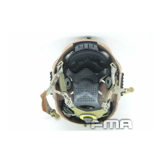 FMA Tactical Airsoft CS Protective EXF BUMP Helmet High Quality DE TB742 {6}