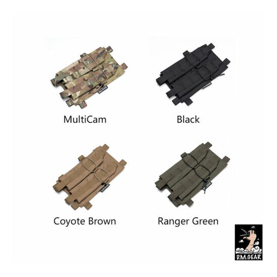 DMgear Tactical P90 Mag Pouch Panel Multifunction MOLLE Pouch Mag Carrier Camo {2}