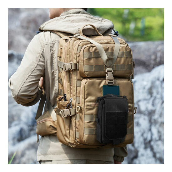 Tactical Molle Pouch Military Waist Belt Bag Men EDC Tool Case Vest Pack Holder {9}