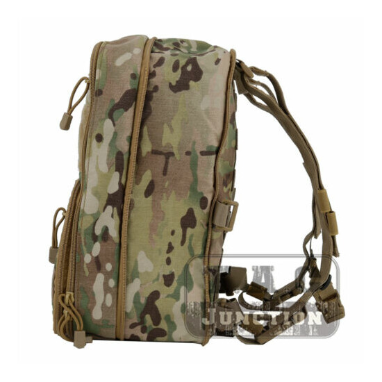 Tactical D3CR Chest Rig Harness Vest D3 Flatpack Backpack MOLLE Rucksack Bag Set {9}