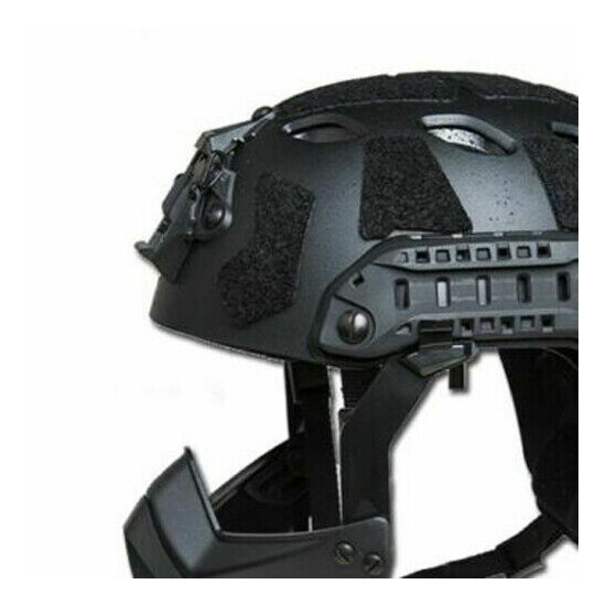 FMA TB1365A Tactical SF Helmet Anti Bump Rescue Hat with Air Hole + Half Mask {6}