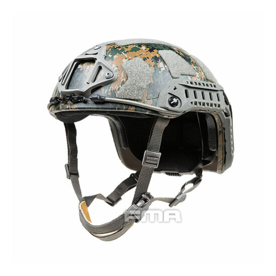 FMA Tactical Airsoft Paintball SF Super High Cut Helmet Protective M/L L/XL {4}