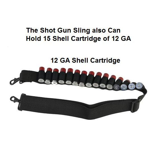 Shotgun 2 Point Sling Bandolier Mossberg Remington Maverick 88 Winchester {1}