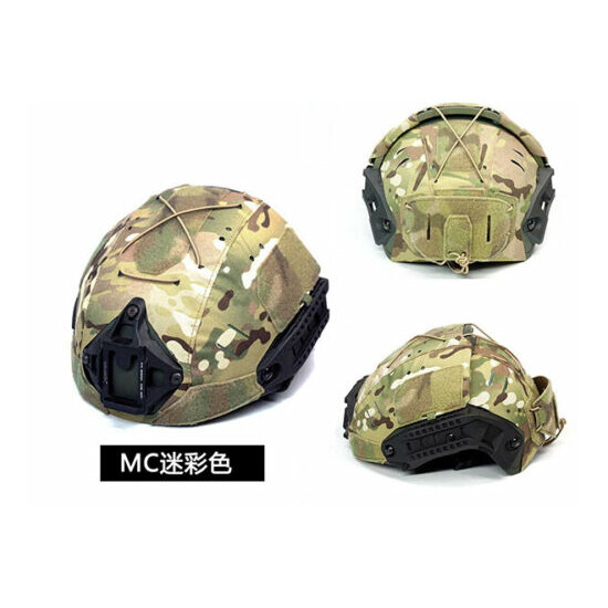 Tactical Hunting Combat Helmet protective Cover for AF helmet MC MCBK BK RG WG {14}