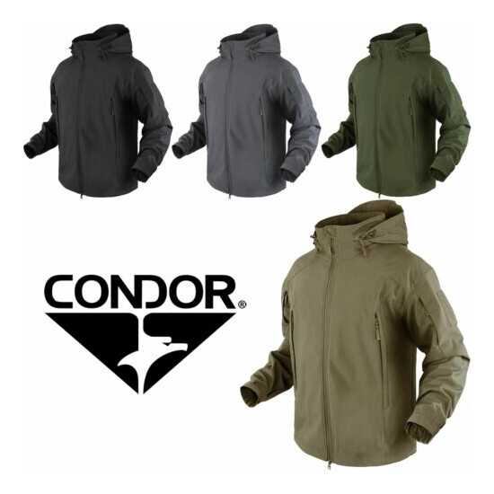 Condor 101098 Element Windbreaker Water Resistant Winter Hiking Softshell Jacket {1}