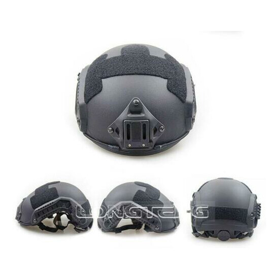 Tactical Maritime Ballistic IIIA Navy seals Aramid / carbon Fiber Helmet  {17}