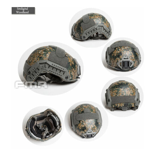 FMA Tactical Maritime Helmet Thick and Heavy Version Airsoft Paintball M/L {22}