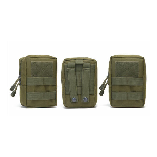 Military Molle Phone Pouch Pocket Tactical Waist Belt Bag Fanny Pack Outdoor {16}