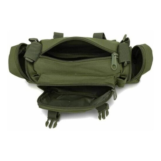 Mens Tactical Workout Pouch Military Molle Waist Bag Duffle Bag Large Handbag {29}