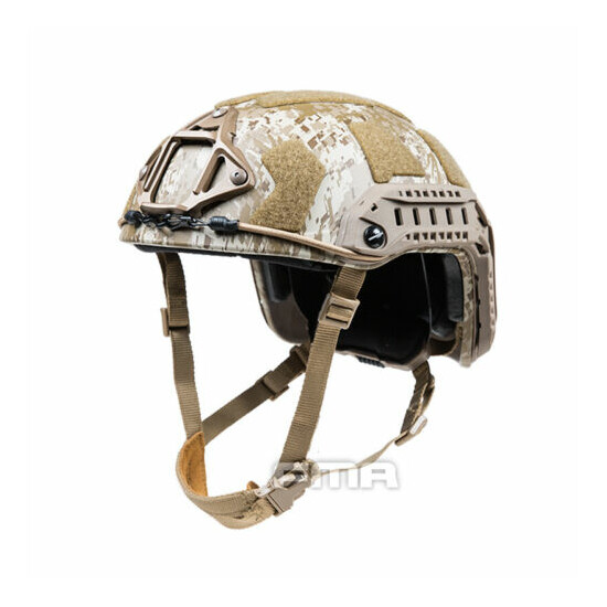 FMA Tactical Airsoft Paintball SF Super High Cut Helmet Protective M/L L/XL {7}