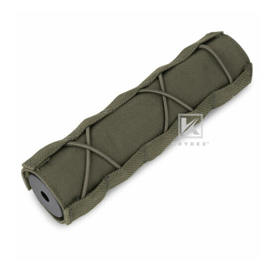 KRYDEX 7inch 18cm Silencer Cover Muffler Head Protector Suppressor Cover Airsoft {11}