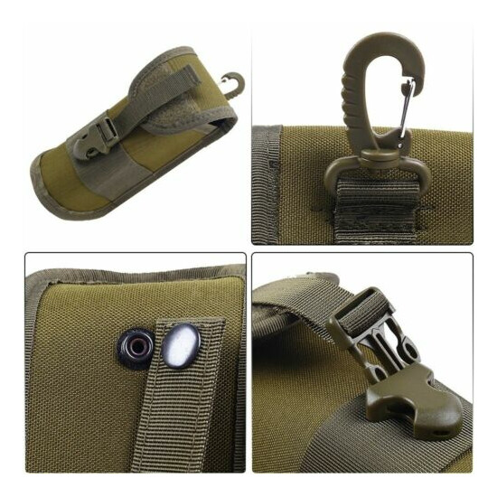 Tactical Nylon Army Pouch Molle System Eyeglasses Case EDC Bag Protection Covers {6}