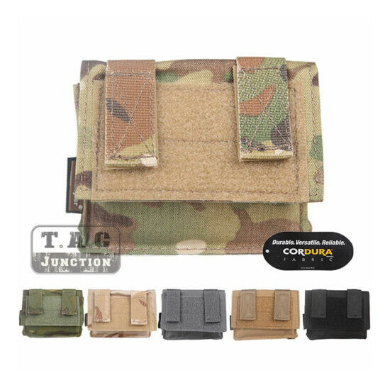Emerson Tactical NVG Counterweight Battery Pouches Removable Helmet Rear Pouches {1}