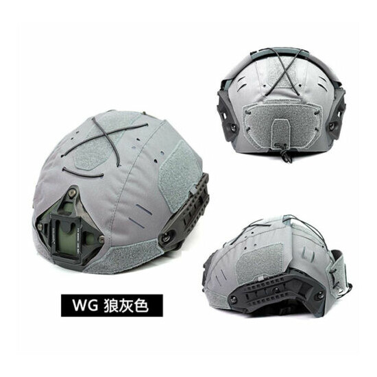 Tactical Hunting Combat Helmet protective Cover for AF helmet MC MCBK BK RG WG {13}