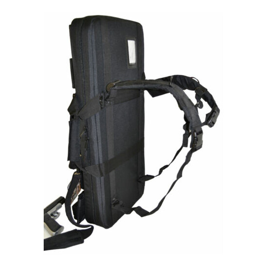 Black - Explorer Mojo Tactical Modulated Concealed Rifle Gun Case Backpack {1}