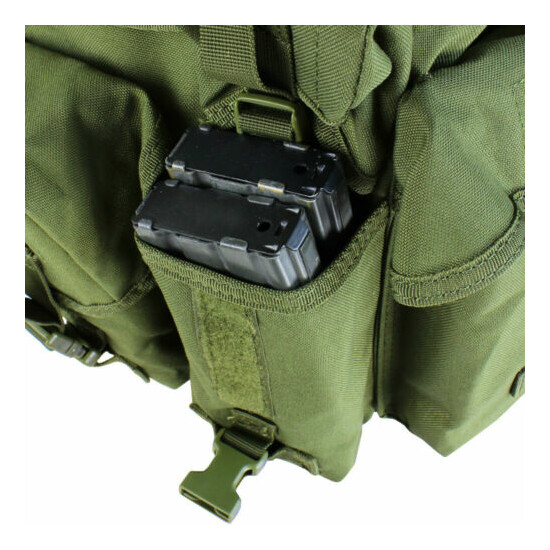 Condor CR 7 Pocket Chest Rig Battle Pouch Military Adjustable Cross X Draw Vest {4}