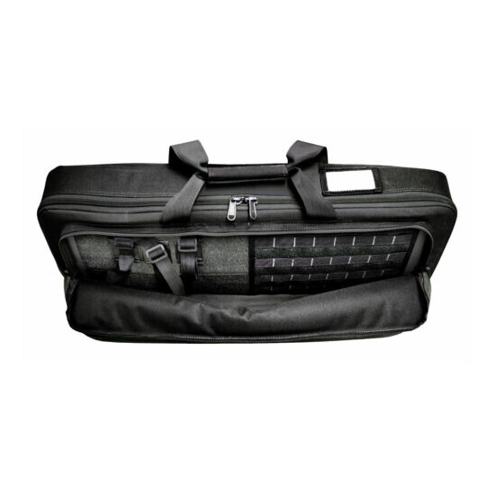 Black - Explorer Mojo Tactical Modulated Concealed Rifle Gun Case Backpack {2}