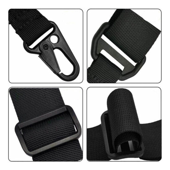 Tactical 2 Point Gun Sling Strap Rifle Belt Shooting Hunting Accessories Strap {8}