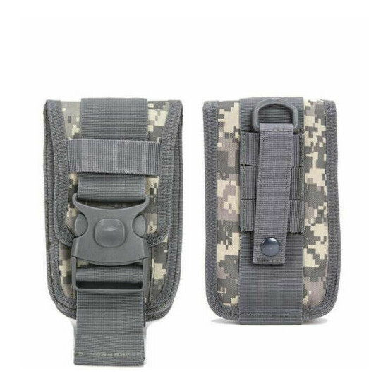 Universal Tactical Cell Phone Belt Bag Pocket Molle Waist Pouch Case EDC Holster {20}