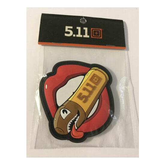 5.11 TACTICAL Morale Patch Bite The Bullet New {1}