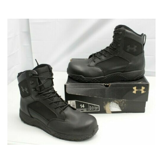 UNDER ARMOUR Men's 14M UA Stellar TAC Protect Safety-Toe Tactical Boots ~NEW {1}