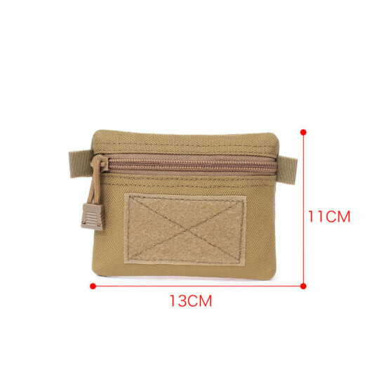 Tactical Molle Nylon Pouches Waterproof Mini Wallet Waist Pack Bag Utility Pouch {4}