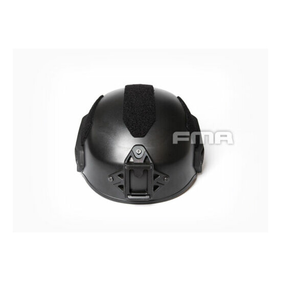 TB1268 FMA Hunting Tactical Helmet Airsoft WTF EX Ballistic Helmet BK/FG/TAN {5}