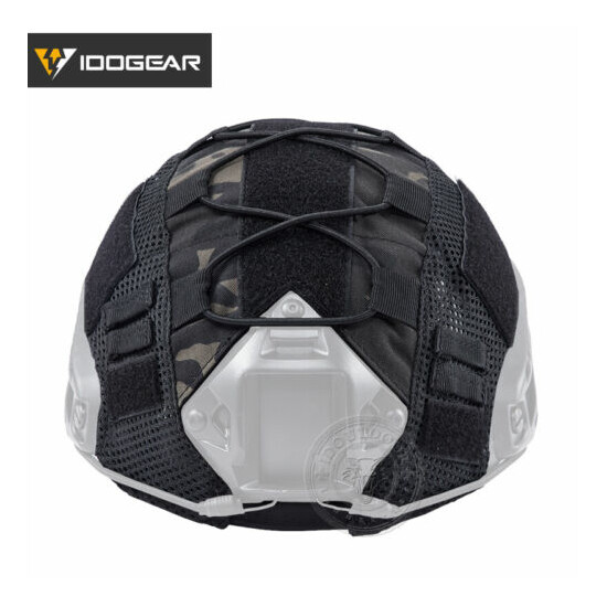 IDOGEAR FAST Helmet COVER Tactical Hunting Airsoft Gear Sports Headwear Camo {4}