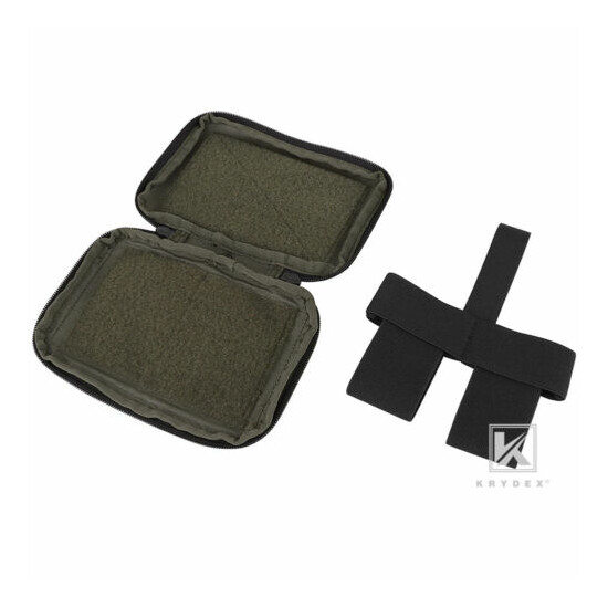 KRYDEX Tactical MED Medic Pouch EMT Trauma Storage for 1.5-3in Belt Ranger Green {5}