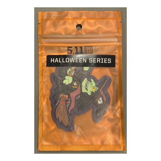 5.11 TACTICAL *** AIRBORNE WITCH *** HALLOWEEN SERIES MORALE PATCH ~ AMAZING!! {2}