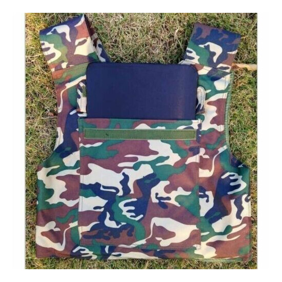 6.5mm Stand Alone Safety Body Armor Steel Anti Ballistic Panel Bulletproof Plate {8}