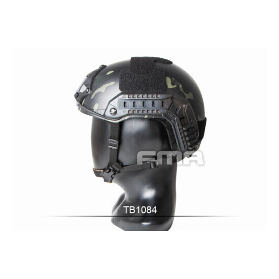 Hunting Tactical Helmet Maritime Ballistic PJ BJ EX Multicam Black Helmet M/L/XL {2}